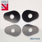 STEEL Indicator Adapters / Spacers  Yamaha MT07 MT09 MT10 YZF R1 R6 XSR900