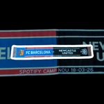FC Barcelona Vs Newcastle United Champions League Half & Half Scarf 18/03/26
