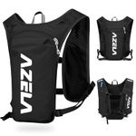 Black Running Hiking Vest