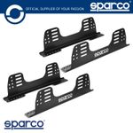 004915 Sparco Racing Seat Side Mount Brackets (2 Pairs) 500mm 3mm Steel FIA Spec