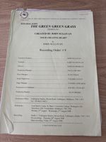 John ‘Boycie’ Challis’ Personal Rehearsal Script: The Green Green Grass + COA