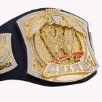 Spinner Championship Belt World Heavyweight Wrestling Title Leather Strap UK