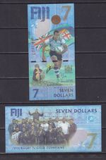 FIJI - 2017 7 Dollars UNC Banknote