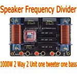 1000W 2 Way 2 Unit High-Low Speaker Frequency Divider Filter Crossover Filter