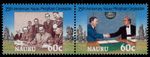 NAURU QEII SG444-445, 1995 Phosphate set, NH MINT.