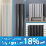 Designer Radiator Horizontal Vertical Oval Column Flat Panel Central Heating Rad