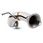 2.5" STAINLESS STEEL EXHAUST FRONT DECAT DOWNPIPE FOR HONDA CIVIC FN2 2.0 TYPE R