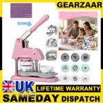 3-in-1 Button Maker Machine 1, 1.25, 2.25inch Button Badges Making Tool DIY Gift