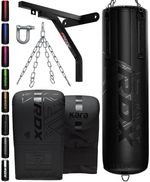 RDX Boxing Punch Bag Heavy Gym Bag Boxing Bag for Training 4PC Filled Set 5ft