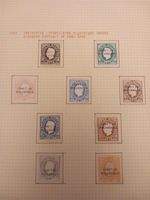 Mozambique Company 1892 King Luiz MH Set 5–300 Reis Overprints