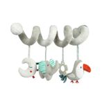 Newborn Grey Activity Spiral Stroller Car Seat Hanging Rattles Teether Toy 0-12m