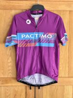 Pactimo womans cycling jersey full zip athletic bike shirt top