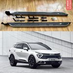 FOR KIA SPORTAGE 2023+ OEM STYLE RUNNING BOARDS SIDE STEPS WITH LOGO