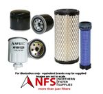 NFS Filter Kit fits Bobcat E27Z with Kubota D1105 2019 onwards Oil, Fuel, Air