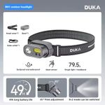 Youpin DUKA Atuman MH1 Intelligent Multifuction Headlamp Gesture Button Dual Con