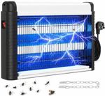 Electric Bug Zapper 35W, UV Fly Killer Lamp with 4000V High Voltage Grid, Mosqui