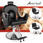 ✂Artisthand Heavy Duty Salon Chair Barber Chair 360 Rotation Adjustable Height