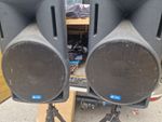 Music sound system Includes Amp, Speakers, Cables And Stands No Mics Included