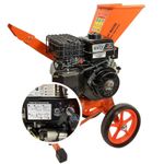 Grade 2 Ex Demo Electric Start Petrol Wood Chipper 6HP 208cc 50mm FM6DDES
