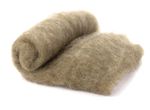 Alpaca Wool Fleece Fibre 1kg Carded Washed Felting Crafting Material British 