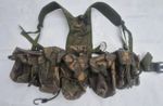 Genuine British Army Woodland DPM Webbing Set 5 X Pouches, Belt MEDIUM
