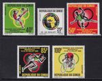 CONGO 1965 First African Games set of 5 SG 72-76 MH/*