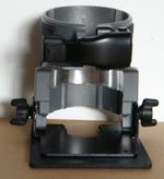 Router Body Sleeve Adapter -  Converts Mini trimmer to std for guide work