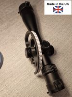 3D Parallax Wheel with Dymo Step – Precision Parallax Adjuster for Rifle Scopes