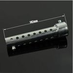 Long Motorcycle Exhaust Can Muffler Insert Baffle DB Killer Silencer 48mm New