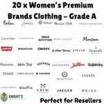 🔥 20x Women’s Designer Brand Bundle Grade A– Perfect for Resale Profit