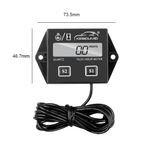 Inductive Tachometer Gauge Engine RPM Meter Engine Tach Hour Meter Digital