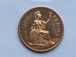 1951 GEORGE VI PROOF PENNY Bronze • 9.45 g • ⌀ 30.8 mm  KM# 869