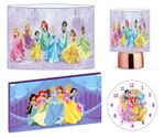 DISNEY PRINCESS CEILING SHADE, TOUCH LAMP, WALL ART, CLOCK or BUNDLE