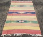 Vintage Traditional Handmade Beautiful Turkish Kilim Floor Rug Carpet 176x115 cm