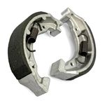 Suzuki Quad LT50 LT 50 Brake Shoes Rear 1986-2002 (S613) With Springs