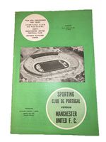 Sporting Club De Portugal v Manchester United. 18th March, 1964. European Cup.