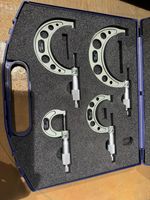 Oxford Set Of 4 Micrometers-boxed