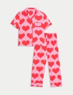 Marks & Spencer Girls Pink Mix Pyjamas - M&S