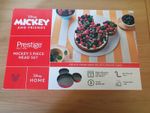 Prestige Mickey & Friends Disney 3 Piece Head Set, Cake tin. Brand New & Boxed