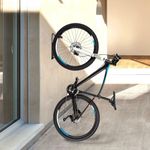 Bike Storage Wall Mounted Hook Bicycle Rack Hanger Holder Garage Steel Stand UK