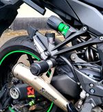 KAWASAKI Z1000SX 2011 2019 Crash mushrooms for Rear Exhaust hanger pucks knobs