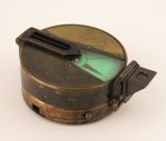Hicks compass and ‘Watkin’ 1881 clinometer compendium. Military film prop.
