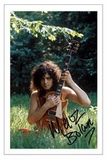 MARK BOLAN SIGNED PHOTO PRINT AUTOGRAPH MUSIC T-REX