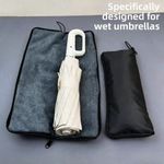 Waterproof Umbrella Bag Travel Sleeve Absorbent Foldable Umbrella Cover