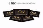 e‑lite® Premium Oud Wet Towels – Arabian Oud Luxury Hand Towels Tissue Napkins
