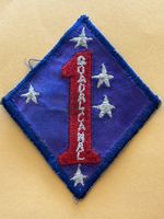 1st Marine Division Korean Made theater made patch post WWII