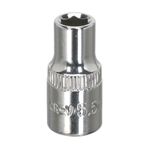 Sealey WallDrive Socket 5.5mm 1/4" Square Drive Fully Polished Socket Set