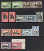 M21278 St Lucia 1936 SG113/24 - 1936 Definitives. Complete all perfs.