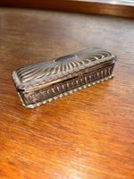Antique Sterling Silver Tin– Birmingham 1896 by Henry Matthews. Sunburst Box