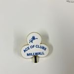 Millwall FC Metal Vintage Type Pin Badge Ace Of Clubs